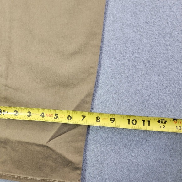 American Eagle Outfitters Pants Mens 36x30 Beige Flex Slim Khaki Chino Stretch - Picture 13 of 15
